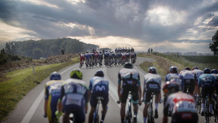 Auf der Windkante der Benelux-Tour 2021.