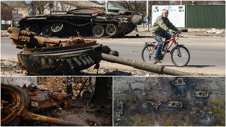 Im Laufe des Kriegs in der Ukraine mehren sich die Bilder von russischen Panzern, bei denen der Panzerturm abgesprengt wurde. 