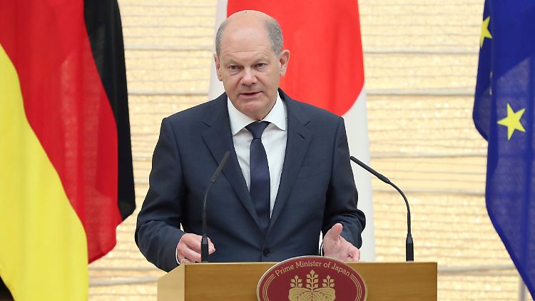 Putin ziele auf demokratische Werte wie " Freiheit, Gleichheit vor dem Gesetz, Selbstbestimmung, Menschenwürde", so Scholz.