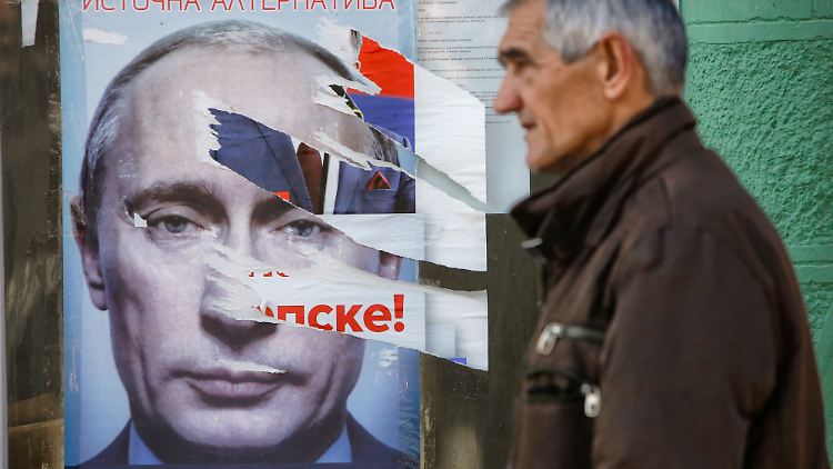 Putin sieht sich auch in Bosnien im Konflikt mit dem Westen. 