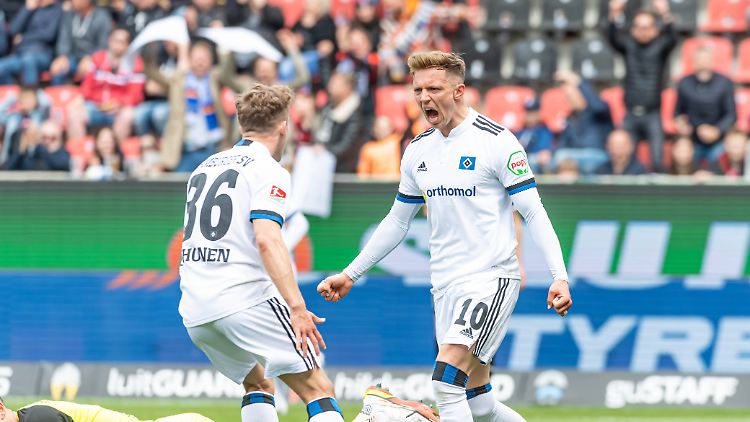 Die Offensive des HSV war von Ingolstadt nicht zu bremsen.