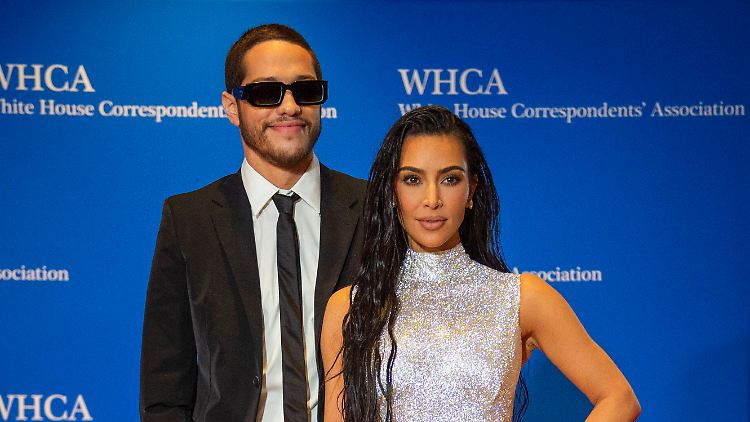Zogen beim White House Correspondents' Dinner alle Blicke auf sich: Pete Davidson und Kim Kardashian.