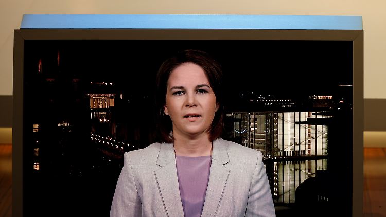Baerbock äußerte sich am Sonntagabend bei "Anne Will".
