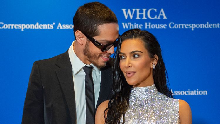 Seit Oktober ein Paar: Pete Davidson und Kim Kardashian.