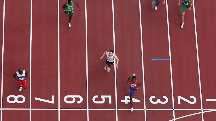 Bei den Olympischen Spielen in Tokio lief Knighton als 17-Jähriger auf Platz vier.