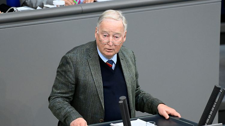 Will sich nicht den Helfershelfer eines Kriegsverbrechers nennen lassen: Der AfD-Abgeordnete Gauland. 