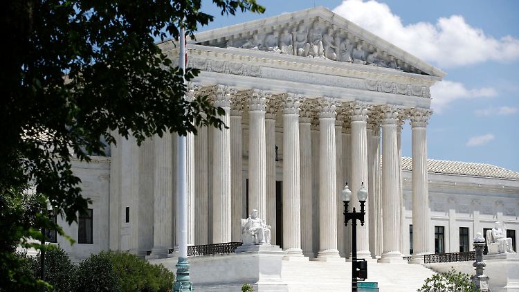 Der Oberste Gerichtshof auf dem Capitol Hill.