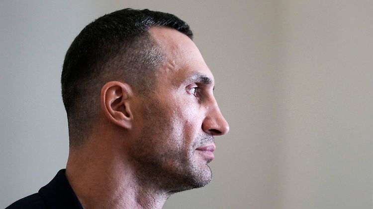 "Um Freiheit und Gerechtigkeit zu verteidigen, muss man kämpfen": Ex-Boxweltmeister Wladimir Klitschko.