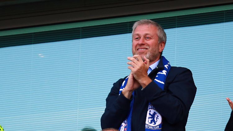 Abramowitsch im Mai 2017 bei einem Heimspiel des FC Chelsea.