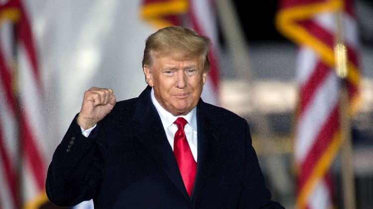 Muss bereits 80.000 Dollar für die Missachtung der Justiz aufbringen: Donald Trump.