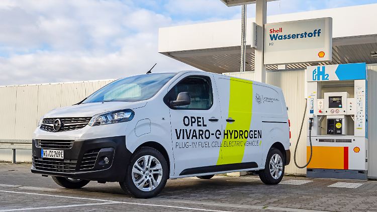 Bei Transportern mit Brennstoffzelle fährt Opel in Deutschland als Hersteller dank des Stellantis-Konzerns ganz vorne mit.