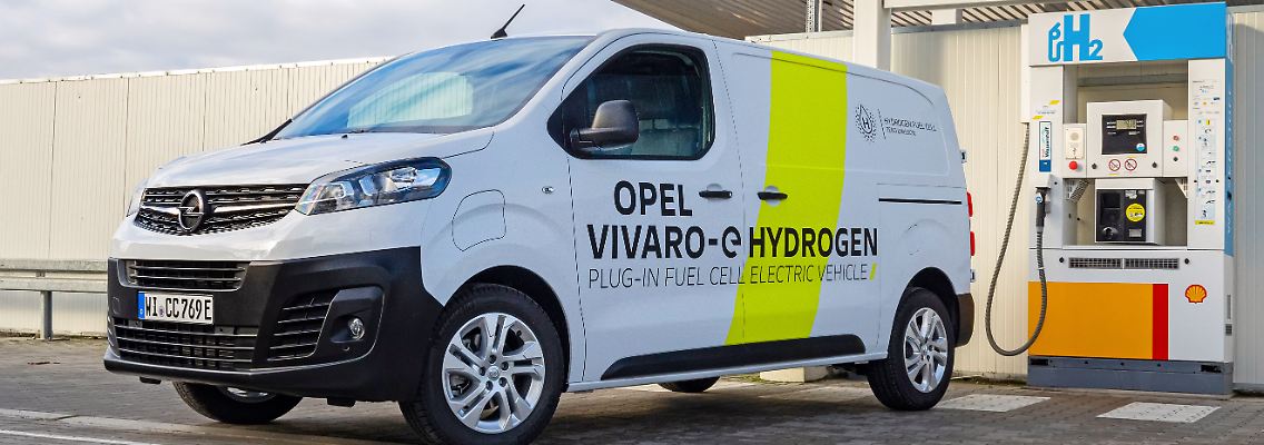 Bei Transportern mit Brennstoffzelle fährt Opel in Deutschland als Hersteller dank des Stellantis-Konzerns ganz vorne mit.