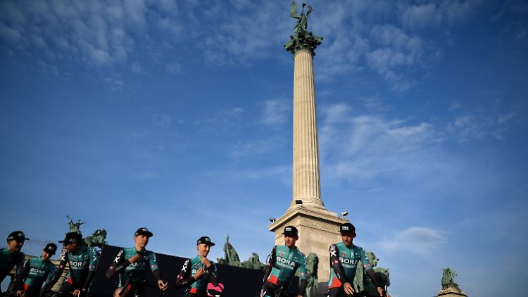 Das deutsche Top-Team Bora-Hansgrohe will nicht nur mitfahren.