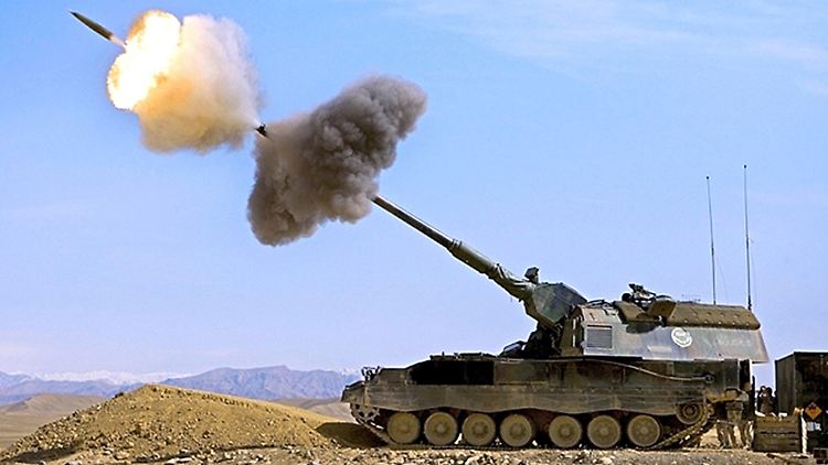 Die Panzerhaubitze 2000 wurde von der Bundeswehr auch in Afghanistan eingesetzt.