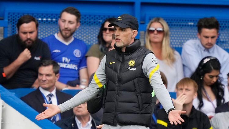 Thomas Tuchel musste beobachten, wie sein Team nach klarer Führung noch zwei Punkte verlor.