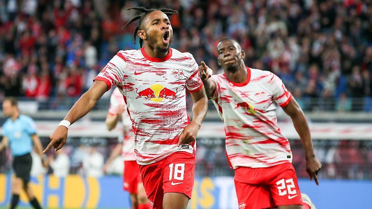 Christopher Nkunku war mal wieder ein Garant für den Sieg für RB Leipzig.