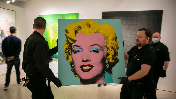 "Shot Sage Blue Marilyn" ist nun fast 200 Millionen Dollar wert.