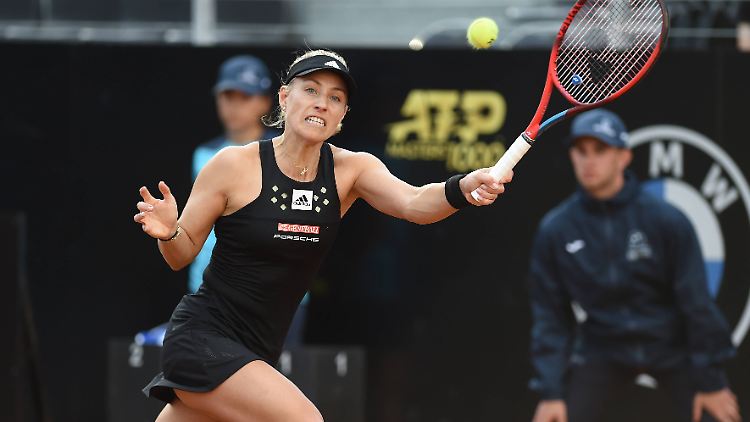 Für Angelique Kerber war in Rom mal wieder früh Schluss.