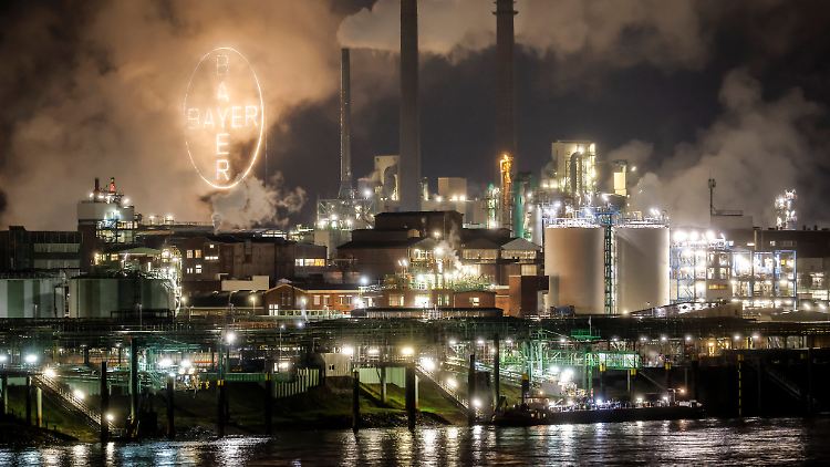 Das Bayer-Stammwerk in Leverkusen.