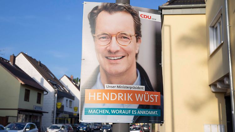 Ob Hendrik Wüst Ministerpräsident bleibt, könnte nach der Wahl von den Grünen abhängen.