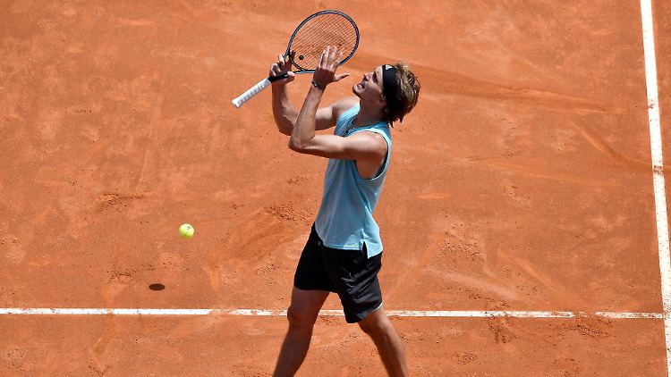 Für Zverev geht es in Rom direkt nach dem verlorenen Finale von Madrid weiter.