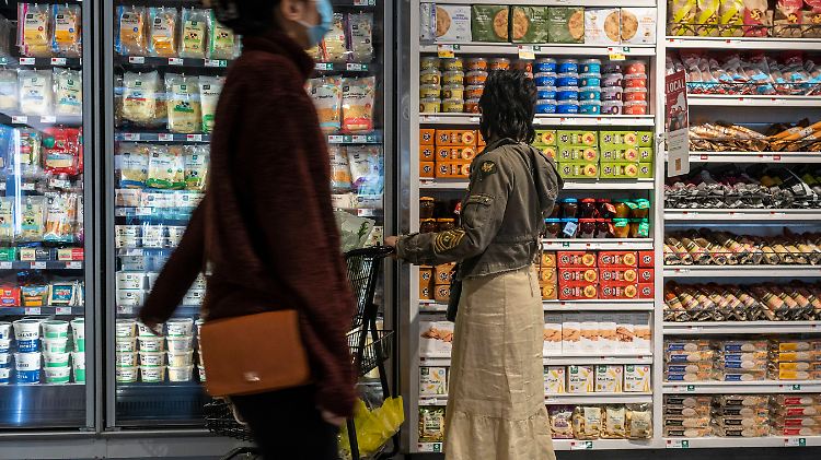 Die Inflationsrate schwächte sich im April auf 8,3 Prozent ab.