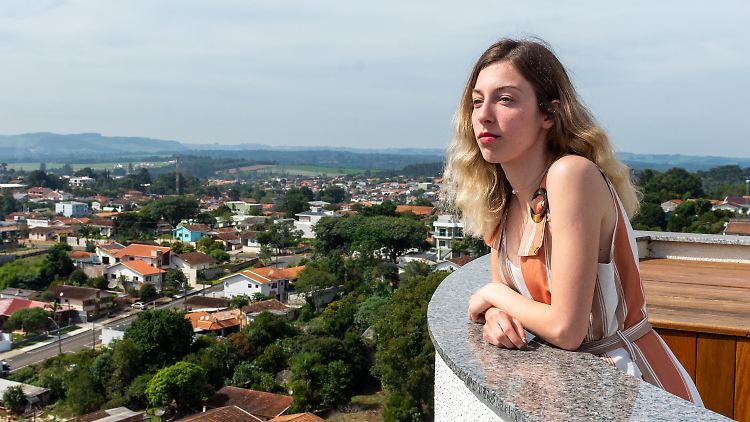 Anastasia Ivanova floh mit ihrer Familie vor dem Krieg. Nun überlegt sie, in Brasilien zu bleiben.