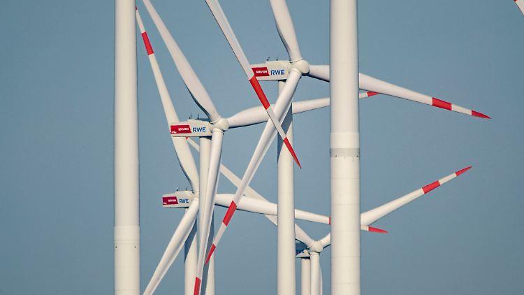 RWE erzeugte im ersten Quartal ein Fünftel mehr erneuerbare Energie.