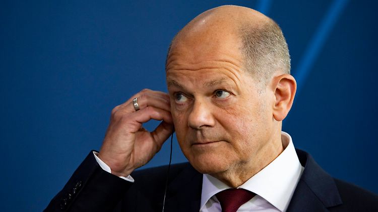 Scholz hört zuweilen Fragen, die ihm so nicht gestellt wurden.