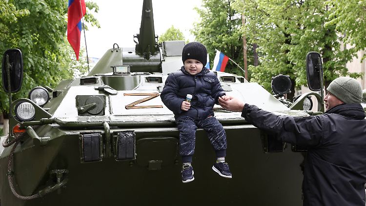 In Südossetien hat Russlands Präsident zahlreiche Unterstützer.