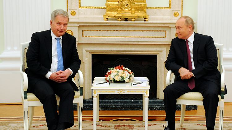 Niinistö und Putin hatten sich noch im Oktober vergangenen Jahres getroffen.