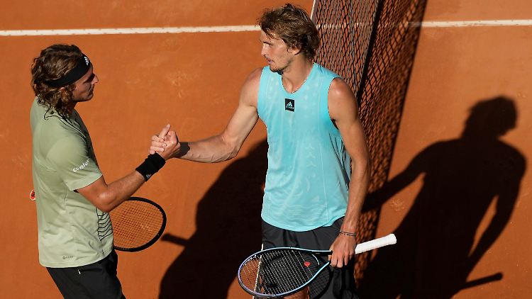 Diesmal verliert Zverev wieder gegen Tsitsipas.