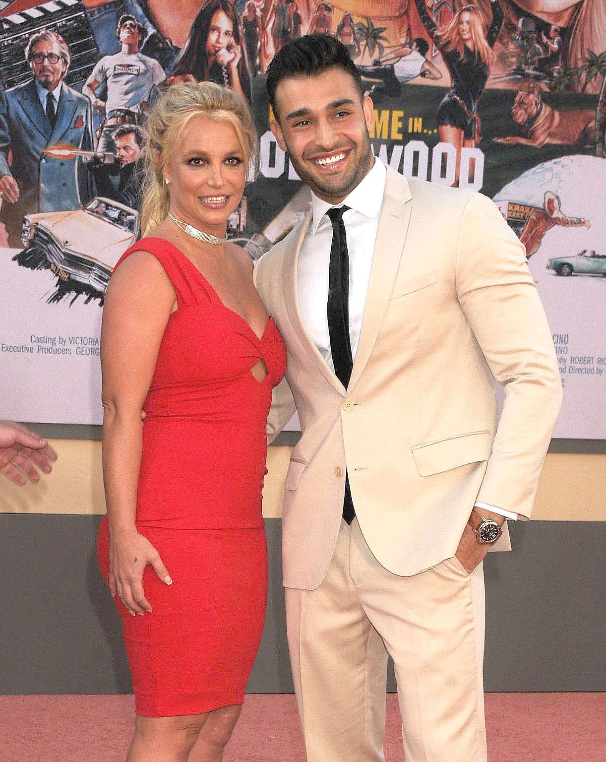 Endlich ist es so weit: Britney Spears und ihr Verlobter Sam Asghari ...