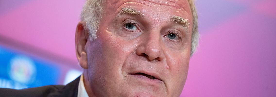 Ehrenpräsident Uli Hoeneß ist für seine markigen Worte bekannt.