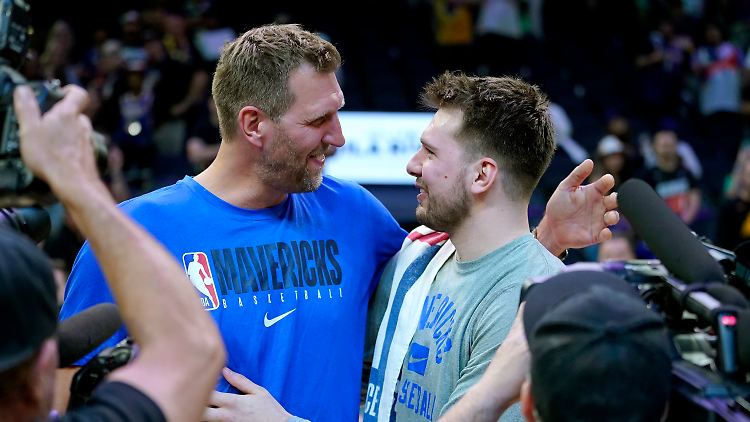 Nowitzki ist sehr zufrieden mit Doncic.