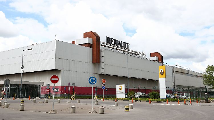 In dem Moskauer Werk wurden Autos der Marken Renault und Nissan gebaut. Künftig sollen es Moskwitsch-Autos sein.