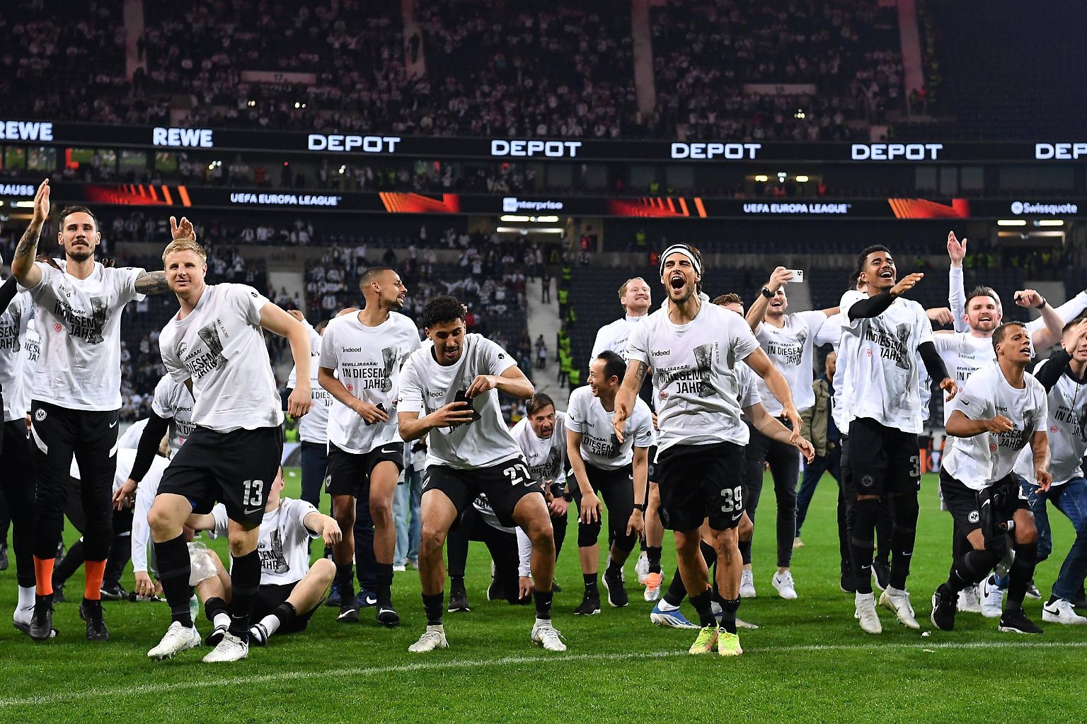 Zum dritten Mal steht Eintracht Frankfurt in einem Europapokal-Finale, zum ersten Mal seit 42 …