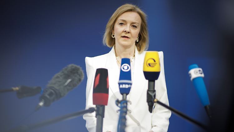 Die britische Außenministerin Liz Truss ist auch für die Beziehungen des Königreichs zur EU verantwortlich.