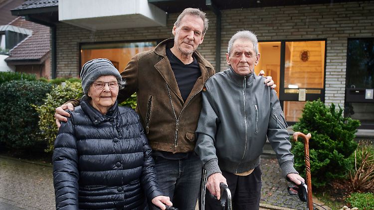 Ralf Moeller besuchte seine Eltern Helmut und Ursula regelmäßig in Deutschland.