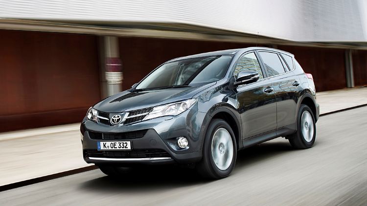 Der Toyota RAV4 gilt auch in der vierten Generation als sehr zuverlässig beim TÜV.
