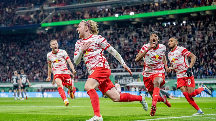 Emil Forsberg hatte RB Leipzig persönlich ins DFB-Pokalfinale geschossen.