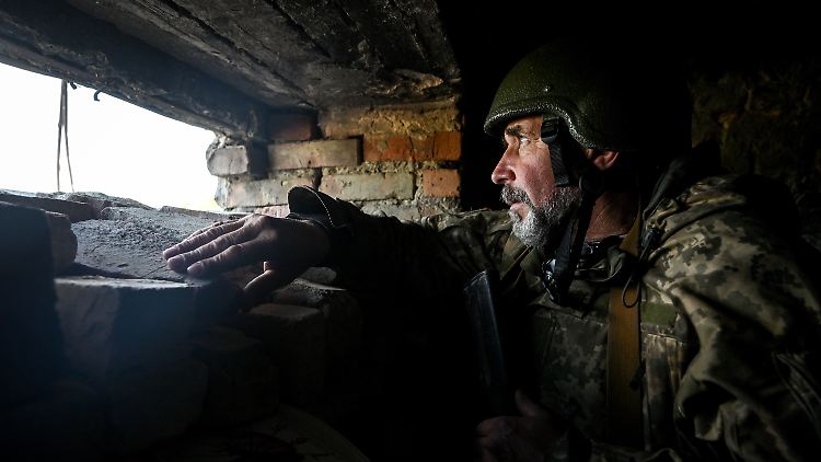 Die ukrainischen Soldaten sehen sich in der Region Saporischschja Angriffen durch die russische Armee ausgesetzt.