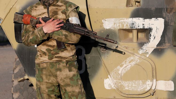 In den Reihen der Armee kämpfen laut einem BND-Bericht auch Mitglieder rechtsextremer Gruppen.