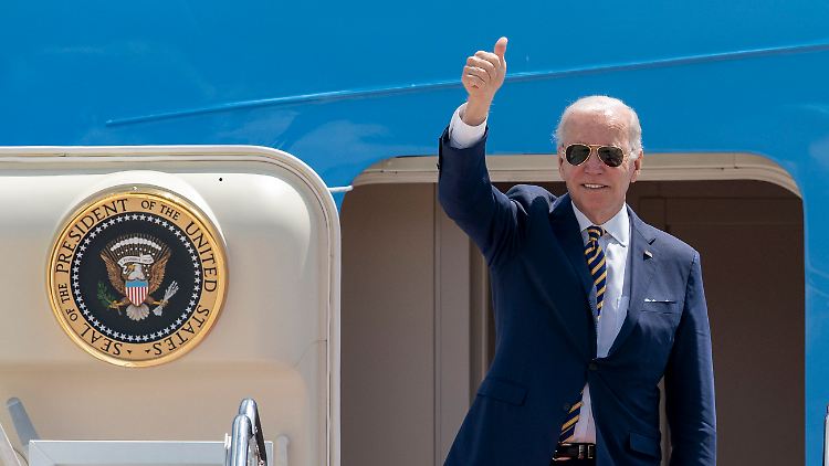 Biden besuchte in den vergangenen Tage die engsten Verbündeten in Ostasien: Südkorea und Japan.
