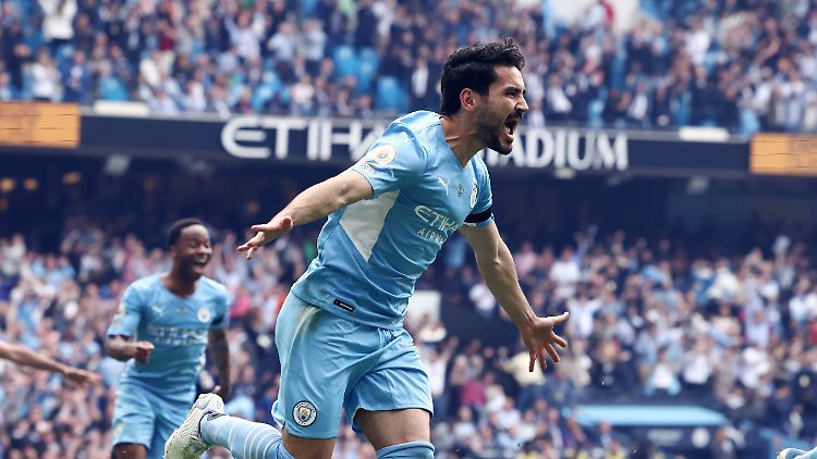 Ja, wo rennt er denn hin, der Ilkay Gündogan.