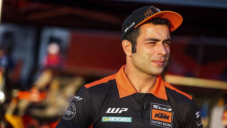 Petrucci zu Jahresbeginn während der Rallye Dakar.