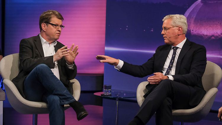 Stegner und Röttgen liefern sich einen heftigen Schlagabtausch.