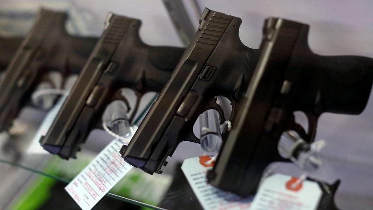 In den USA sind Schätzungen zufolge mehr als 390 Millionen Schusswaffen im Umlauf. 