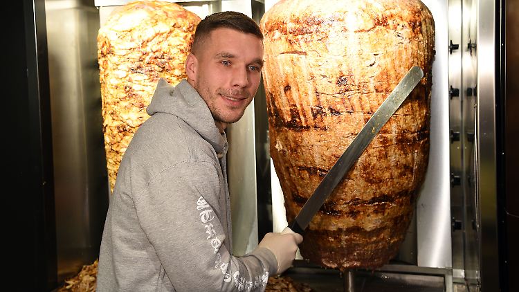 Am Anfang war der Döner ...: Lukas Podolski.