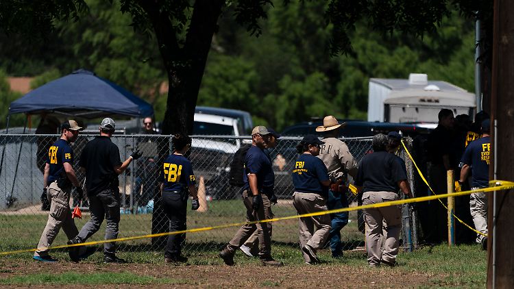 Nach dem Angriff war in Texas das FBI vor Ort.